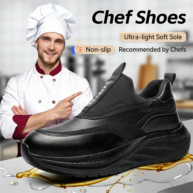 Men Formal Wear With Boots - Męskie skórzane buty na platformie, wodoodporne,