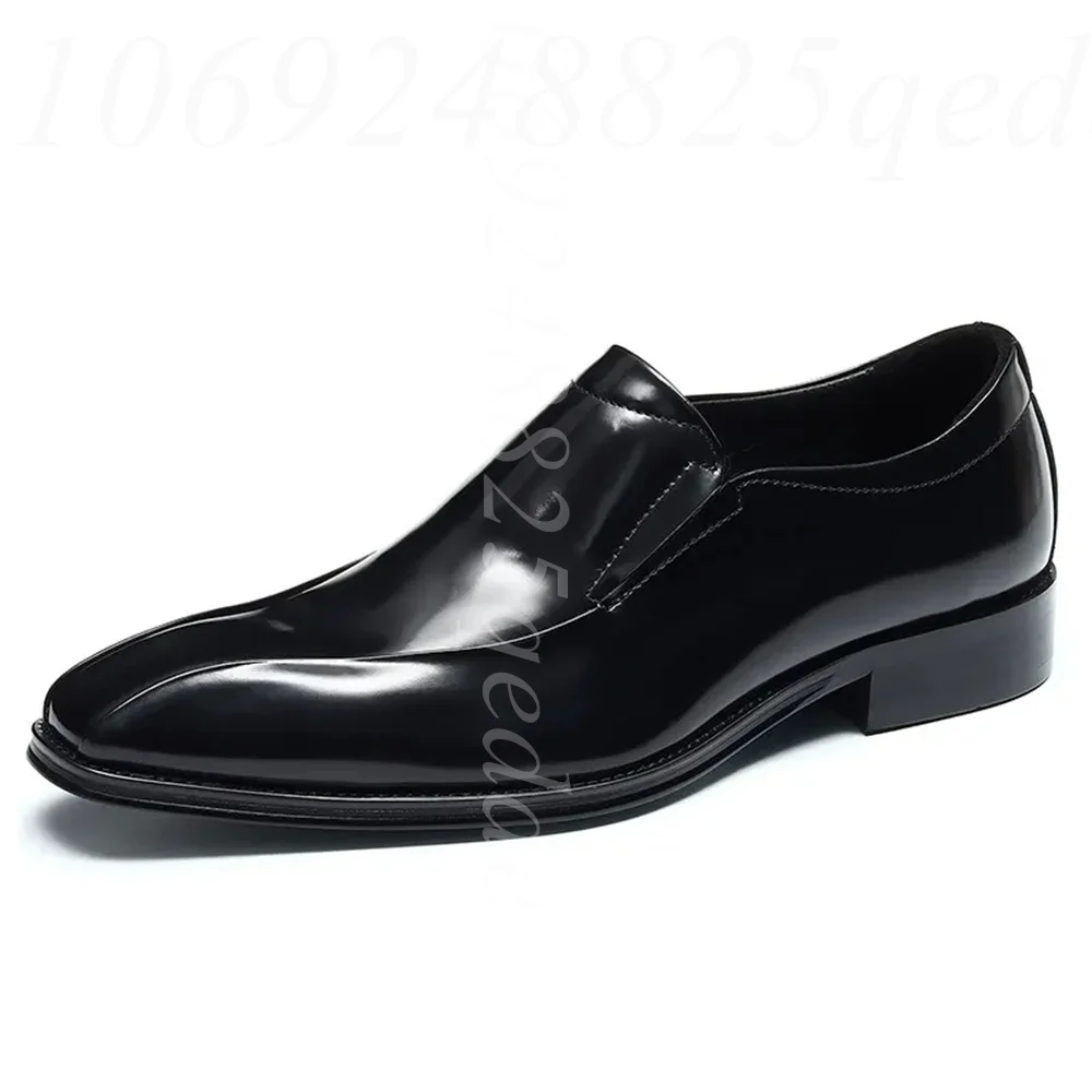 Formal Men Daily Wear Footwear - Męskie ręcznie robione sznurowane oksfordy w