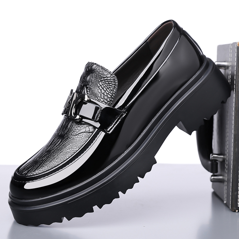 Formal Men Daily Wear Footwear - Męskie skórzane buty wiosenne w stylu