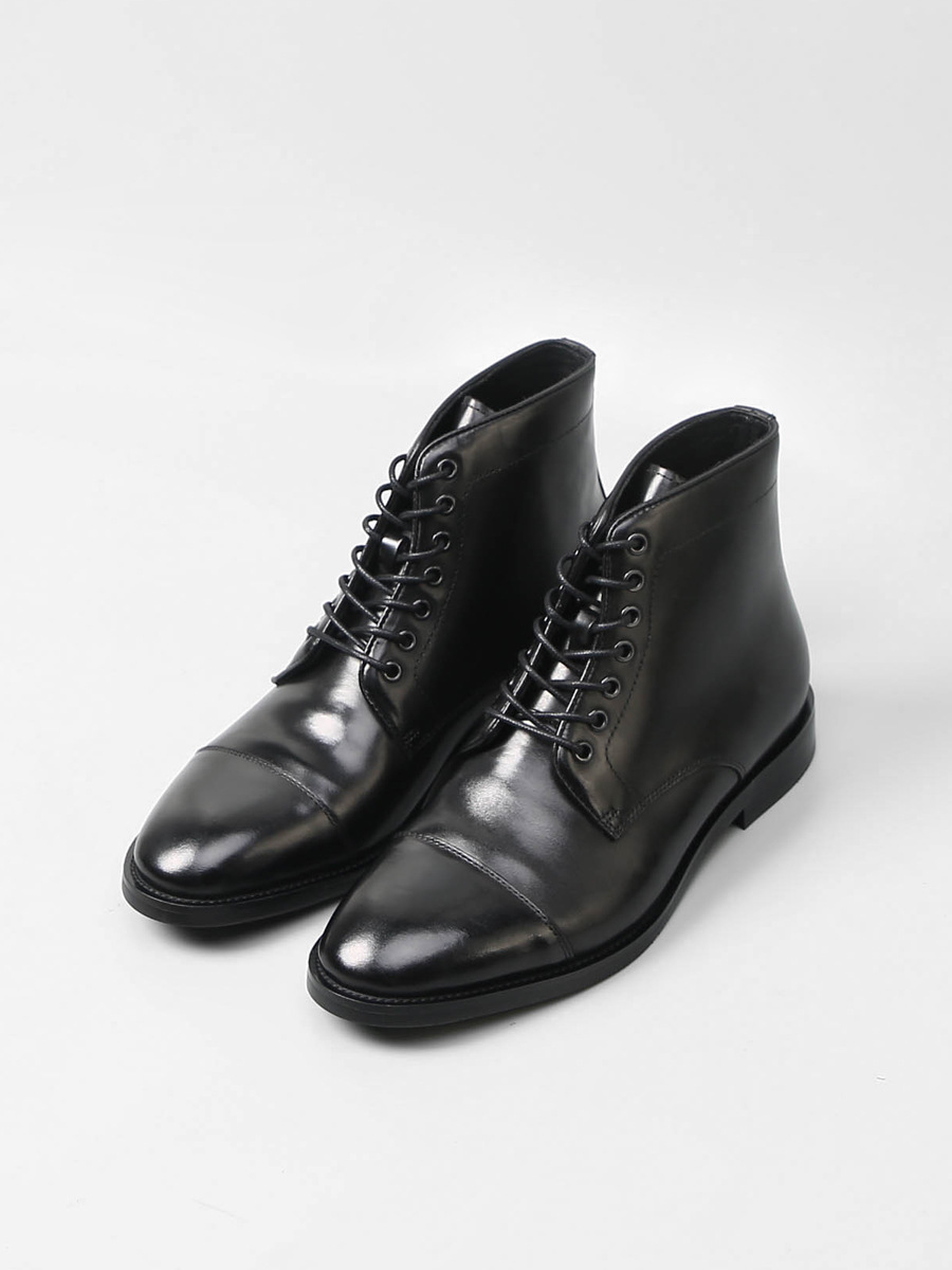 Men Formal Wear With Boots - Męskie ręcznie robione botki ze skóry