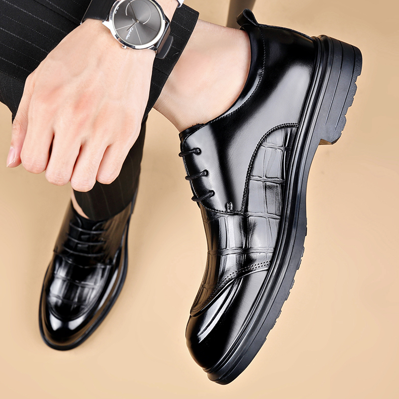 Formal Men Daily Wear Footwear - Eleganckie, skórzane buty męskie do noszenia