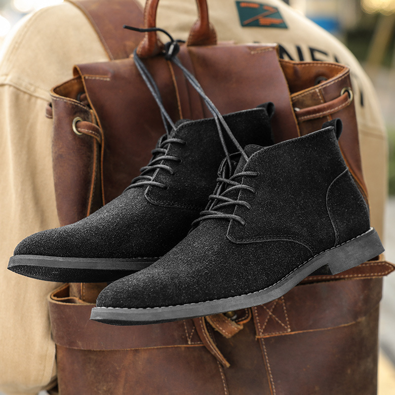 Brązowe buty Chelsea w stylu b – Men Formal Wear With Boots recenzja i cena