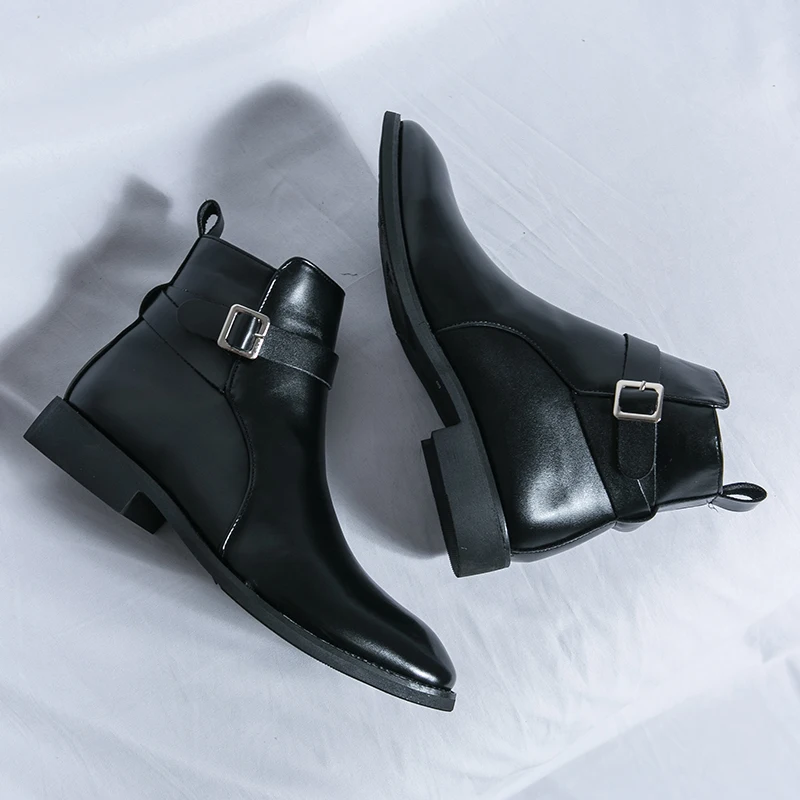 Projektant mody Męskie szpicza – Men Formal Wear With Boots recenzja i cena
