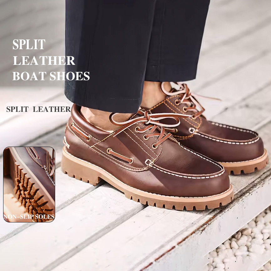 Męskie buty żeglarskie w stylu – Men Formal Wear With Boots recenzja i cena