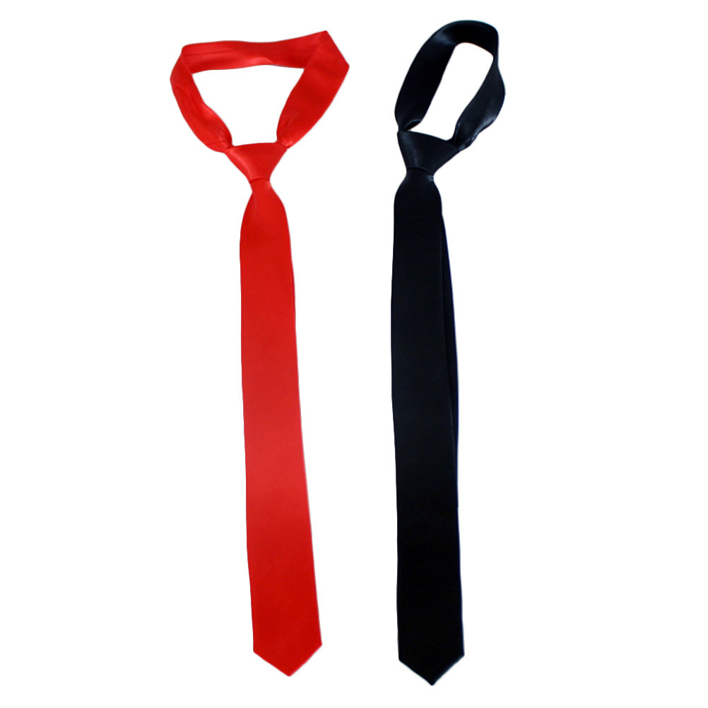 2 sztuki, czarna, prosta krawa – Men Formal Wear All Black recenzja i cena