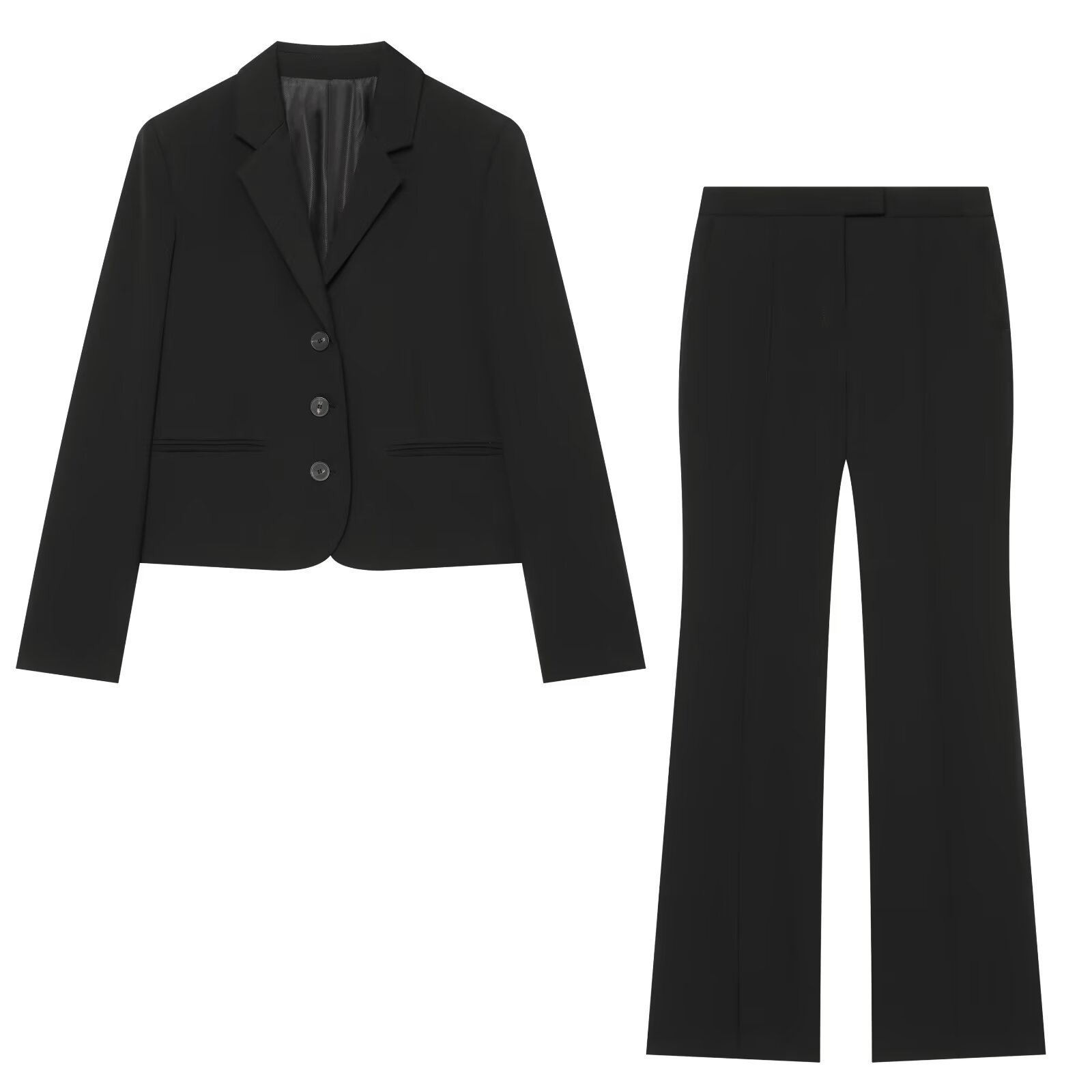 Damski elegancki czarny garnit – Men Formal Wear All Black recenzja i cena