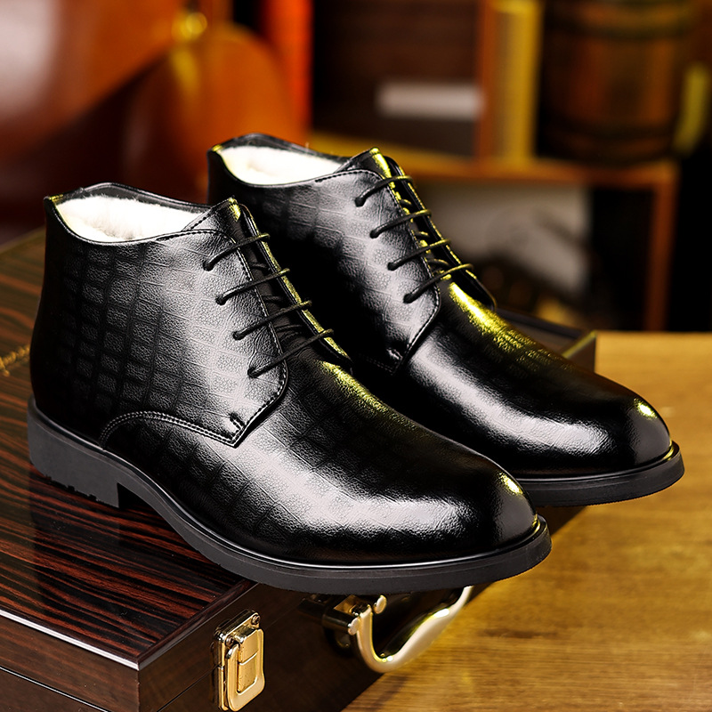 Męski brytyjski styl 2025 zimo – Men Formal Wear With Boots recenzja i cena