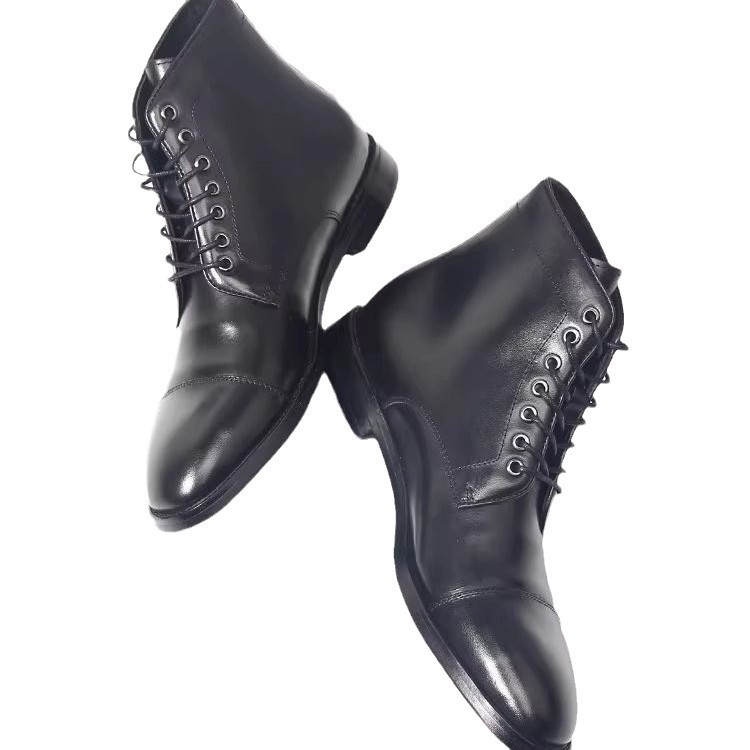 Męskie ręcznie robione botki z – Men Formal Wear With Boots recenzja i cena