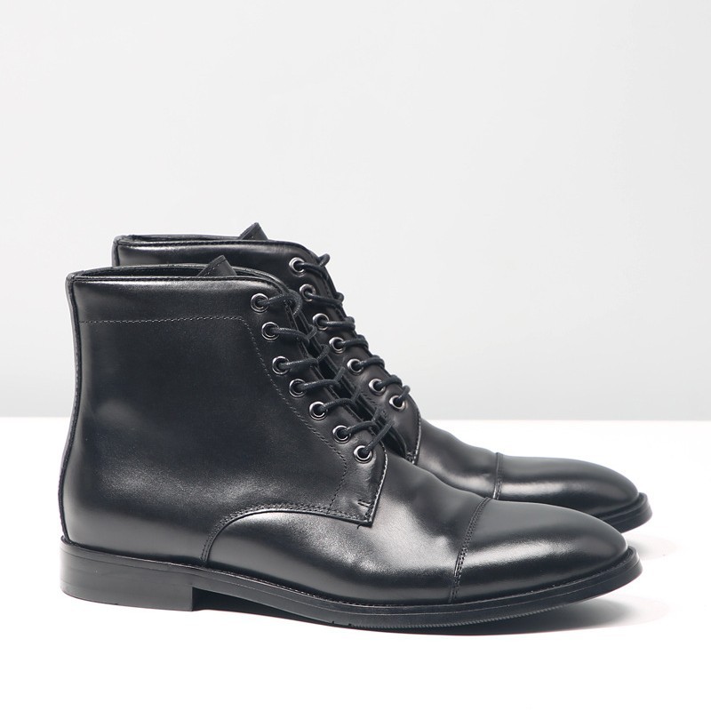 Męskie ręcznie robione botki z – Men Formal Wear With Boots recenzja i cena
