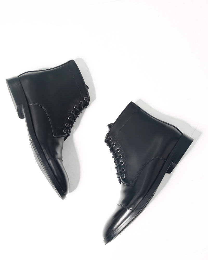 Męskie ręcznie robione botki z – Men Formal Wear With Boots recenzja i cena