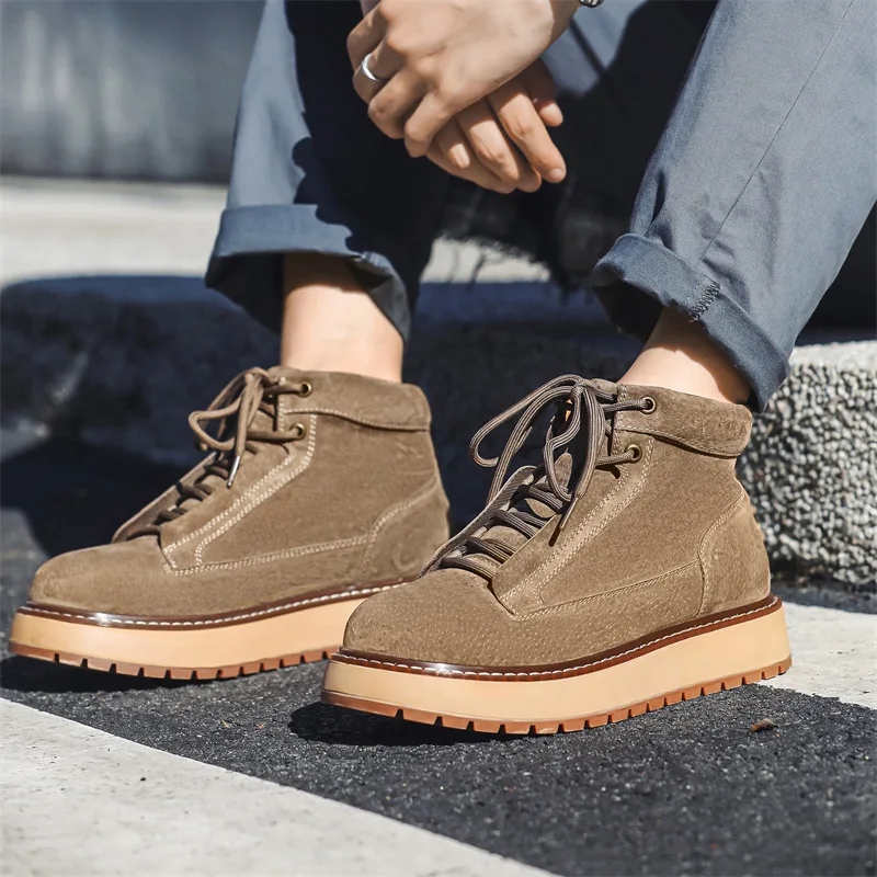 Nowe Jesienno-Zimowe Ręcznie R – Men Formal Wear With Boots recenzja i cena