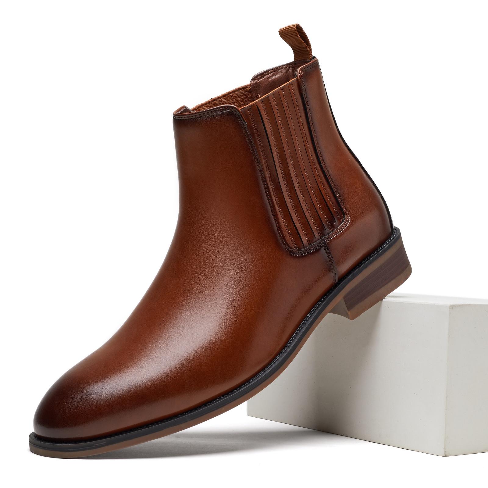 Męskie buty Desai na jesień i  – Men Formal Wear With Boots recenzja i cena