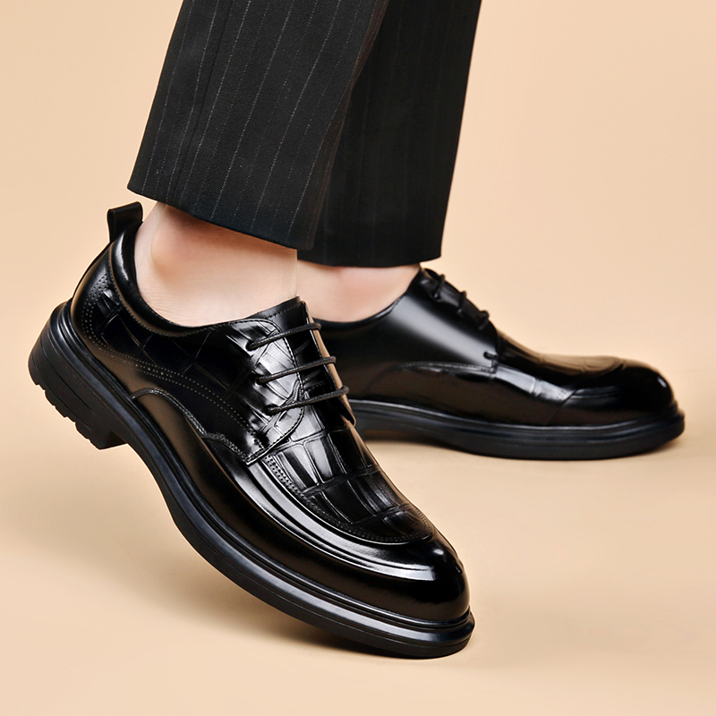 Eleganckie, skórzane buty męsk – Formal Men Daily Wear Footwear recenzja i cena