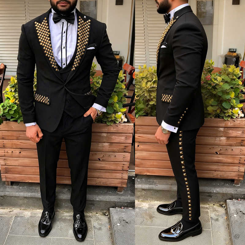 Nowoczesne smokingi męskie z k – Men Formal Wear Modern recenzja i cena