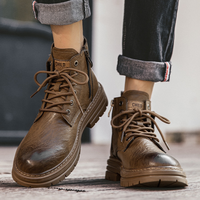Ciepłe męskie buty na jesień i – Men Formal Wear With Boots recenzja i cena